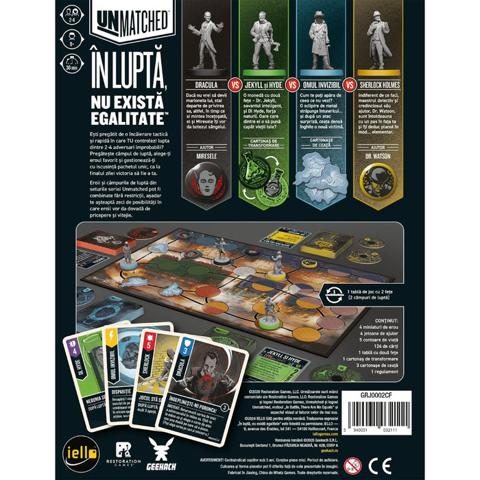 Unmatched - Ceata si Fum, limba romana