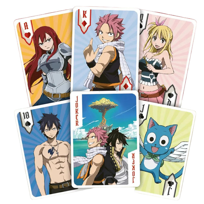 Carti de joc cu tematica manga - Fairy Tail