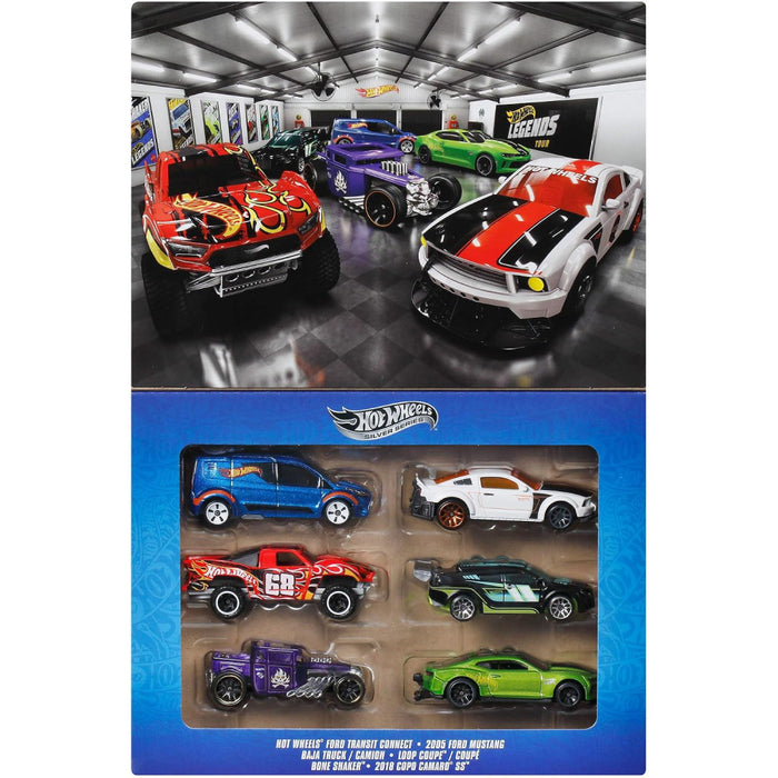 Set Masinute Hot Wheels Silver Series Die-Cast Vehicle 1/64 - Legends