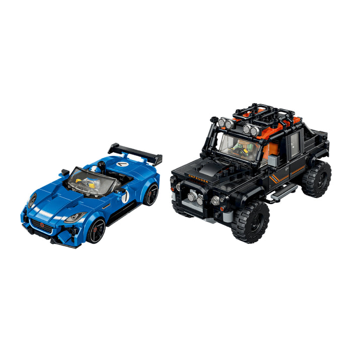 Lego Speed Champions - Jaguar Project 7 si Land Rover Defender (77264)