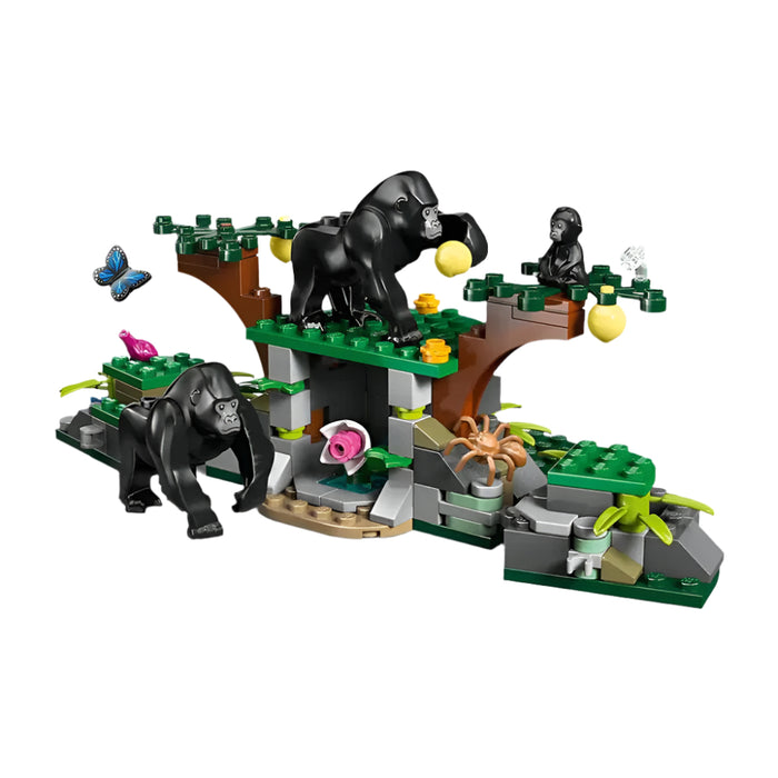 Lego City - Elicopterul unui explorator al junglei la tabara de baza 60437