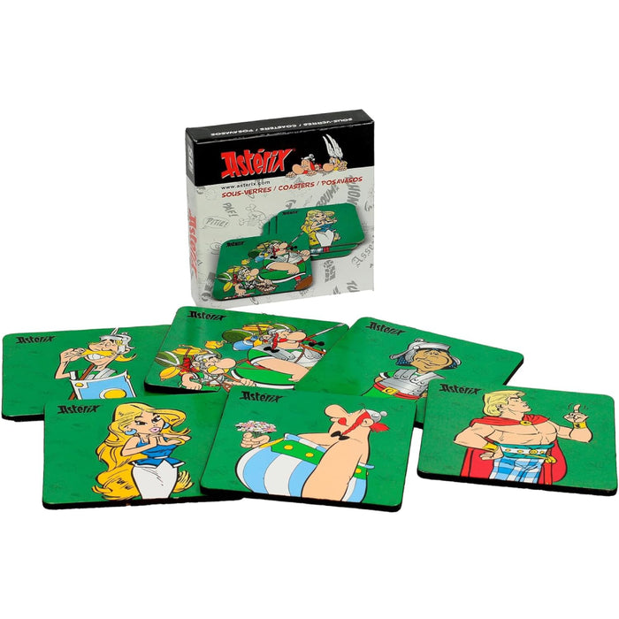 Set 6 Suporturi Pahare Asterix Legionary