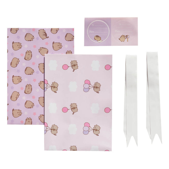 Set Hartie de impachetat Pusheen