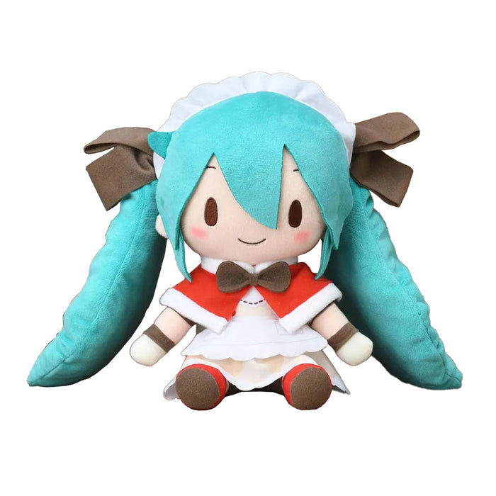 Figurina de Plus Character Vocal Series 01 Hatsune Miku Fuwa Petit - Hatsune Miku Christmas 2025 M 22 cm