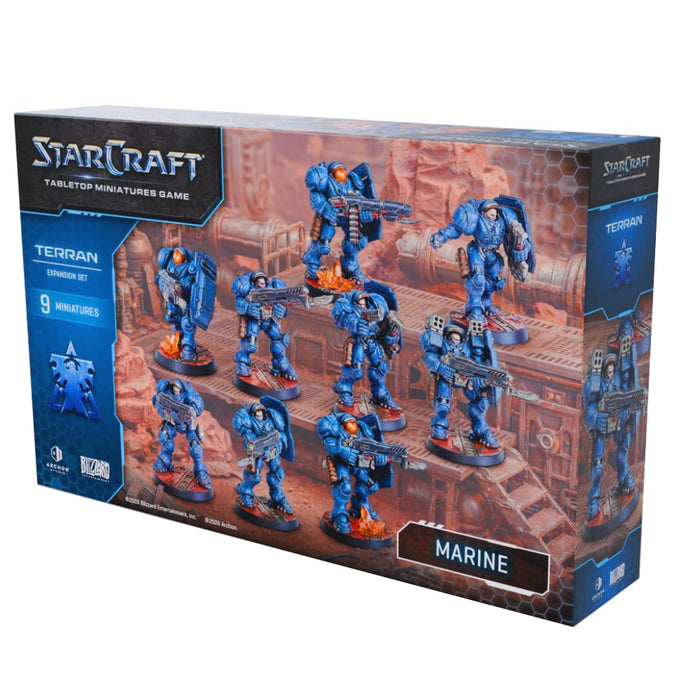 Precomanda StarCraft The Miniatures Game - Marine - Terran - Expansion Set