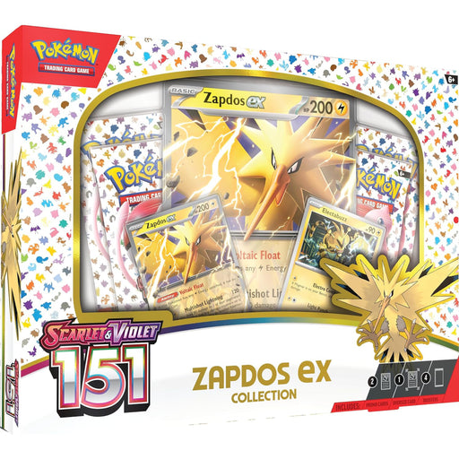Pokemon Trading Card Game Scarlet & Violet 151 - Zapdos ex Box Collection - Red Goblin