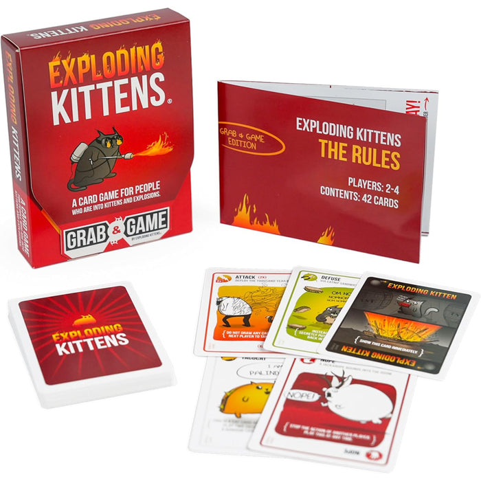 Exploding Kittens - Grab & Game