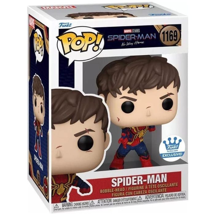 Figurina Funko POP Marvel SM:NWH S3 - Spider-Man with Scars (Unmasked)