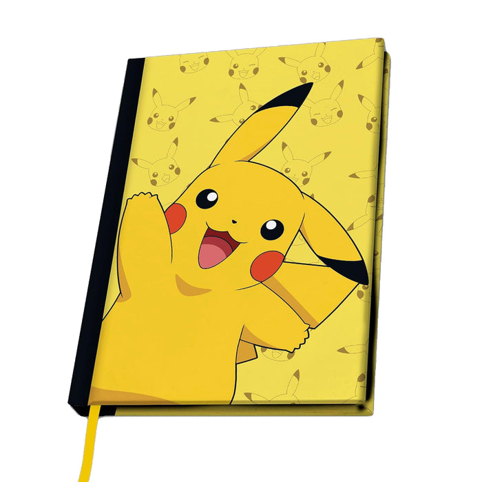 Cutie Cadou Pokemon - Notebook A5 + Cana 320ml + Carti postale Pikachu