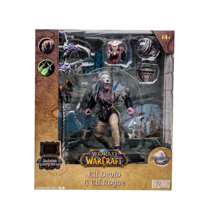 Figurina Articulata World of Warcraft Night Elf Druid / Rogue 15 cm