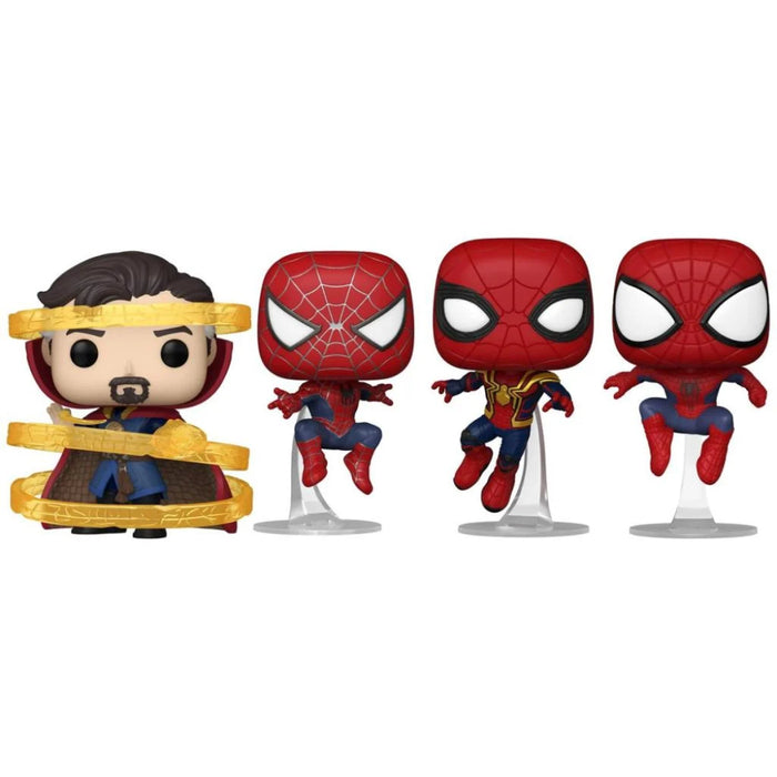 Set 4 Figurine Funko POP Marvel Spider-Man No way Home S3 (GW)