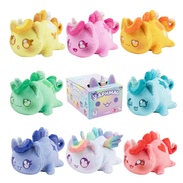 Figurina de Plus Aphmau 15 cm MeeMeow Mystery Plush - Colectia Unicorn