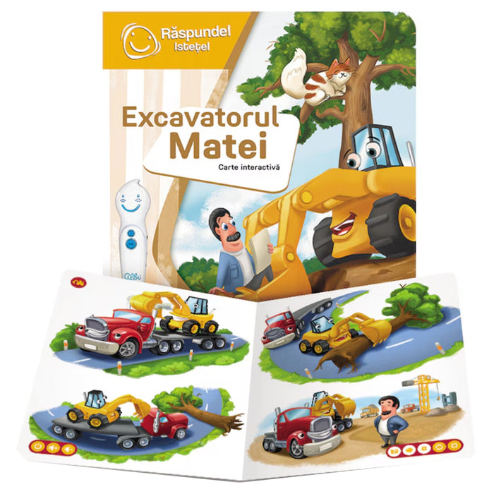 Raspundel Istetel Carte Excavatorul Matei