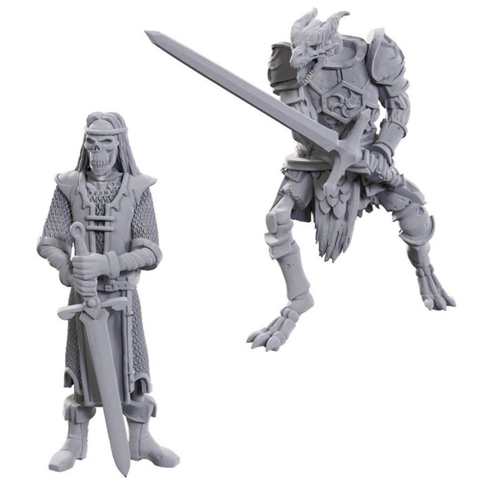 Miniaturi Nepictate D&D Nolzur's Marvelous - Limited Edition 50th Anniversary - Skeleton Knights