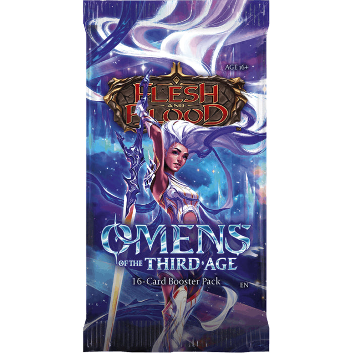 Precomanda Flesh and Blood TCG - Omens of the Third Age Booster Display (24 Packs)