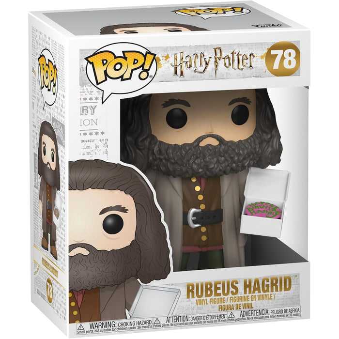 Figurina Funko POP! Movies Harry Potter Super Sized - Hagrid with Cake 15 cm