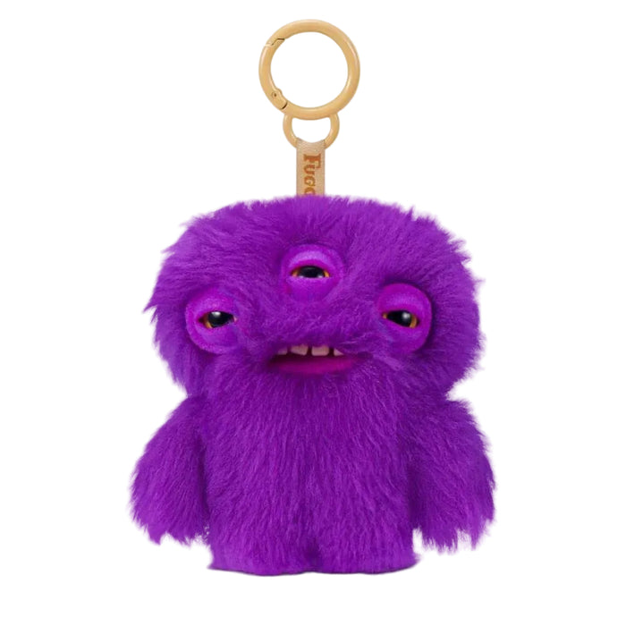 Mini breloc de plus Fuggler - Annoyed Alien, Purple, S6, 12 cm
