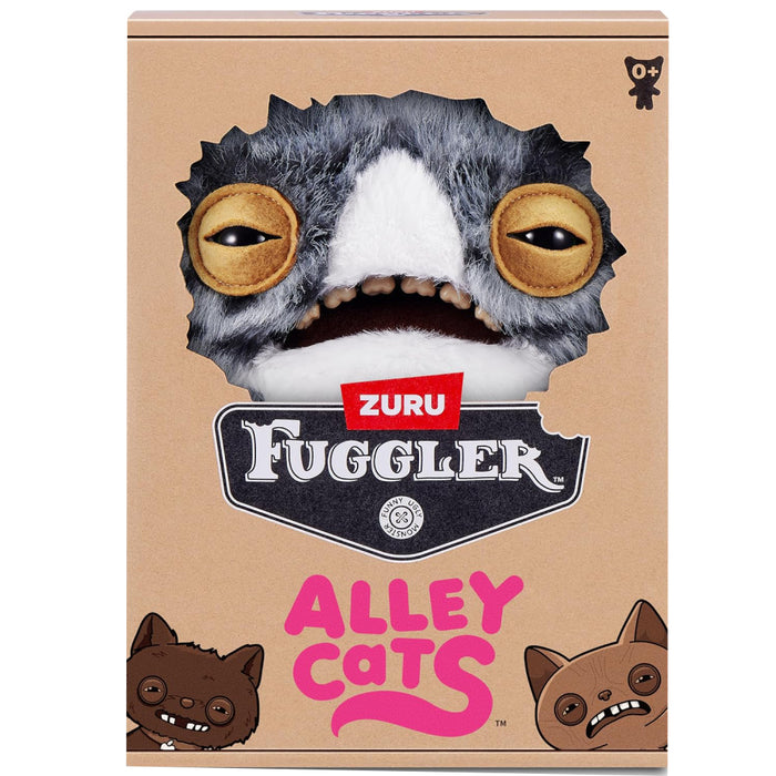 Figurina de plus Fuggler - Pisici maidaneze, 23 cm - Wide Eyed Cat