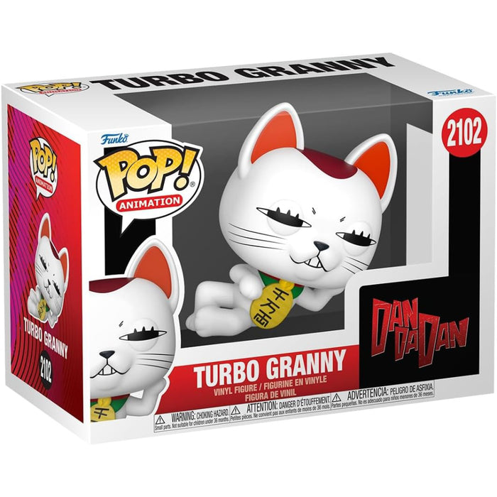 Figurina Funko POP Animation Dandadan - Turbo Granny Cat