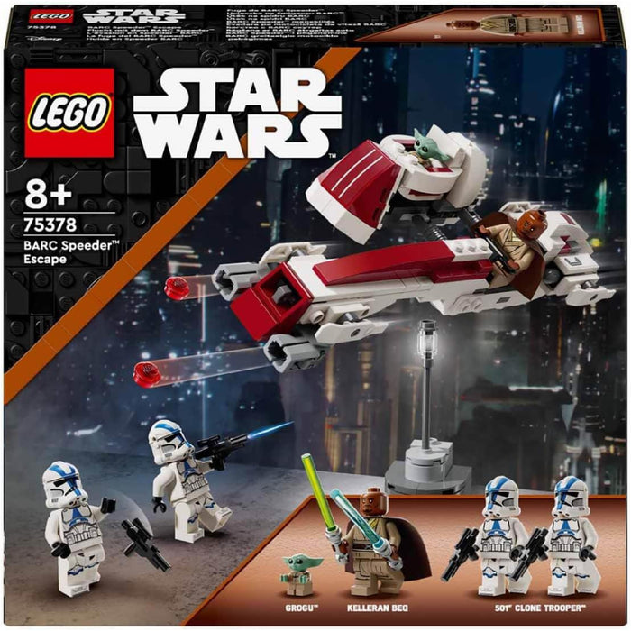 Lego Star Wars - Evadare pe motocicleta de viteza Barc 75378