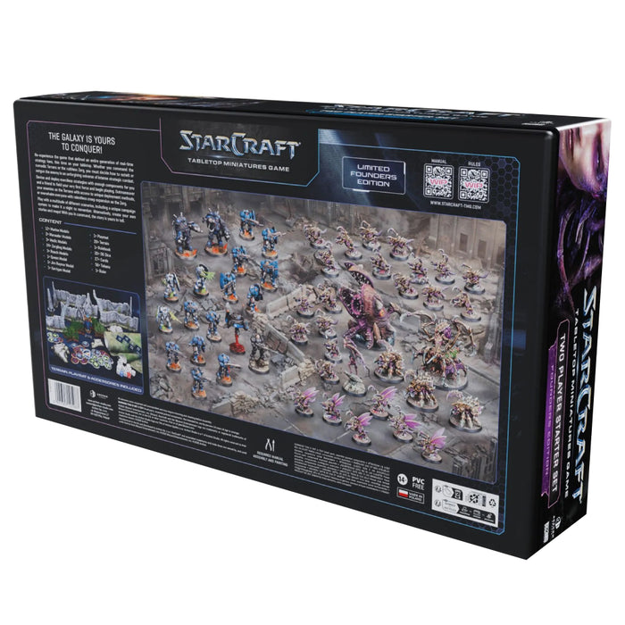 Precomanda StarCraft The Miniatures Game - Two Player Starter Set Founders Edition