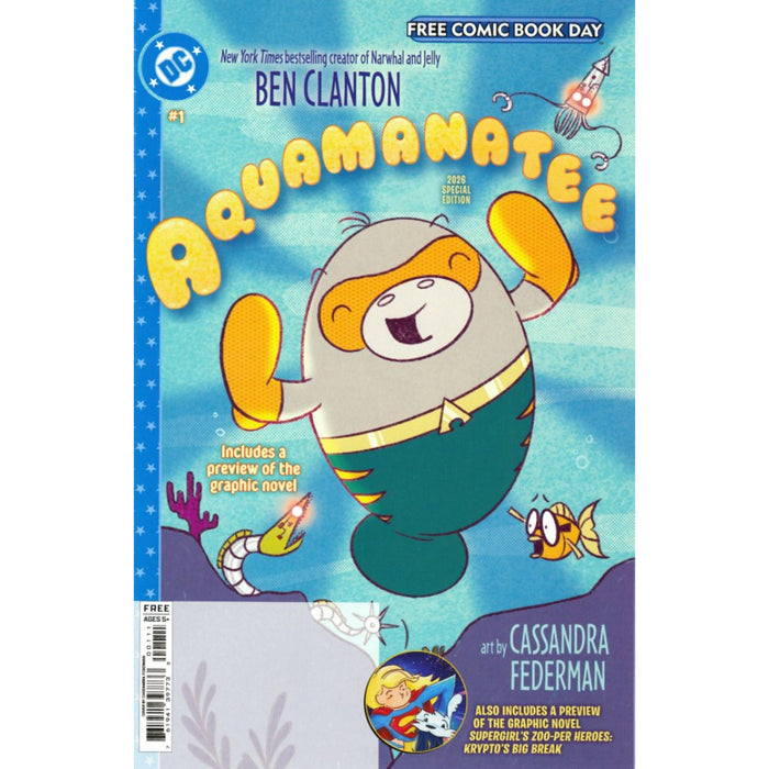 FCBD 2026 Aquamanatee 01 Special Edition