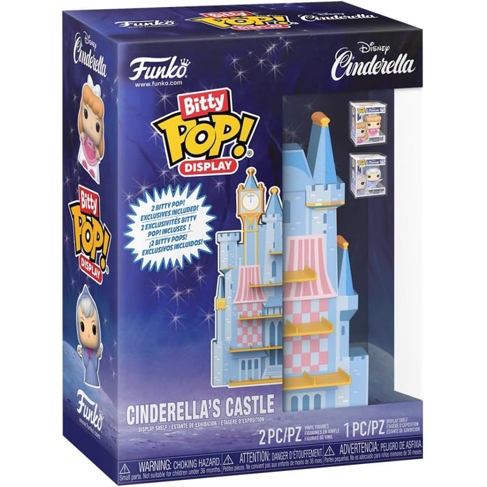 Set Figurine Funko Bitty POP Display - Cinderella's Castle
