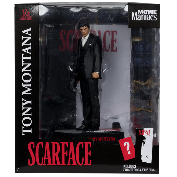 Figurina Scarface Movie Maniacs PVC - Tony Montana 17 cm