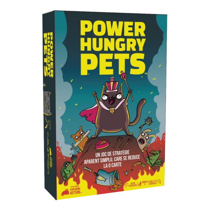 Joc de societate Power Hungry Pets, limba romana