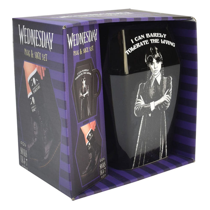 Set Cadou Wednesday - Cana si sosete