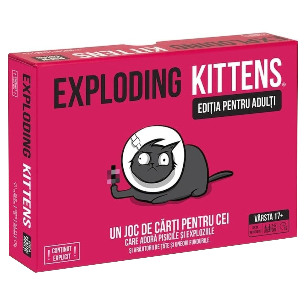 Exploding Kittens - Pink Edition (editia in limba romana)