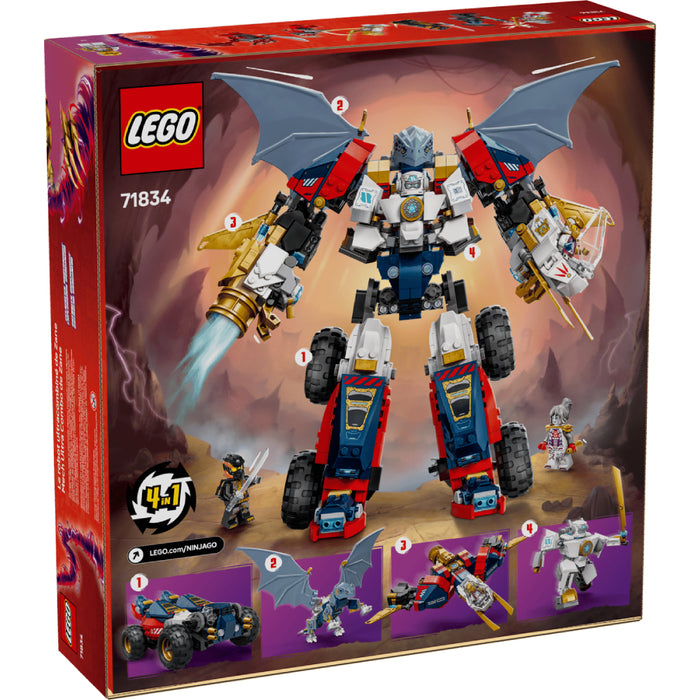 Lego Ninjago - Ultrarobotul combinat al lui Zane (71834)