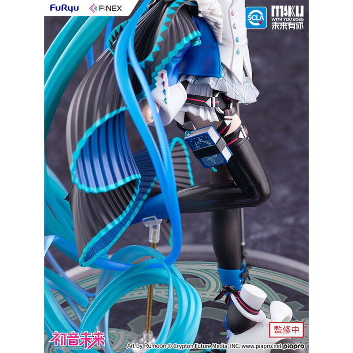 Precomanda Figurina Hatsune Miku F:NEX PVC 1/7 Hatsune Miku Miku with You 2025 Ver. 25 cm