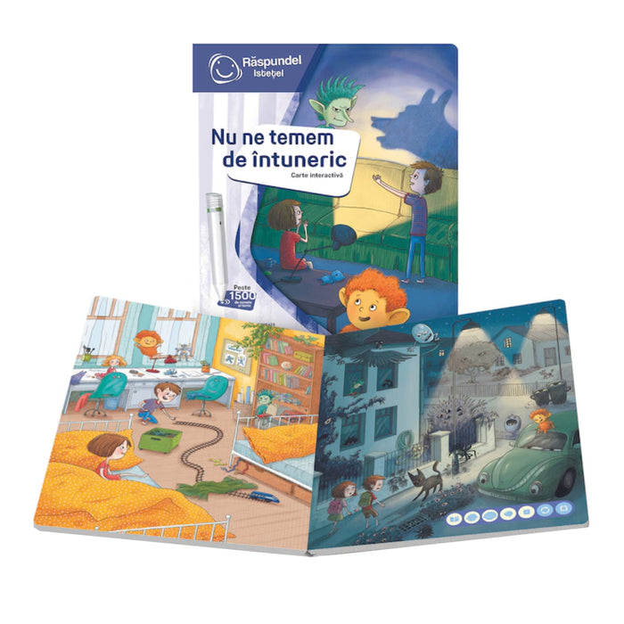 Raspundel Istetel, carte Nu ne temem de intuneric