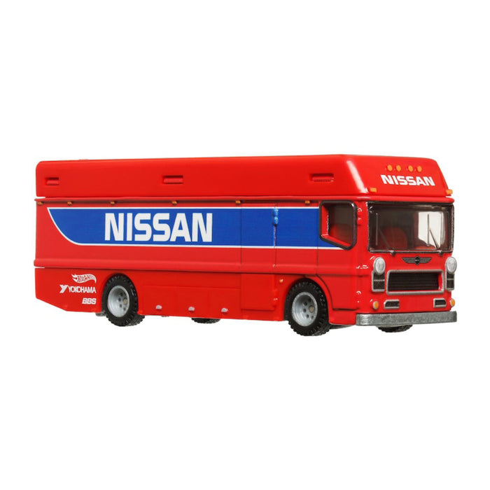 Set 2 Masinute Hot Wheels - Transportator Euro Hauler cu Nissan 300 ZX GTS Scara 1:64