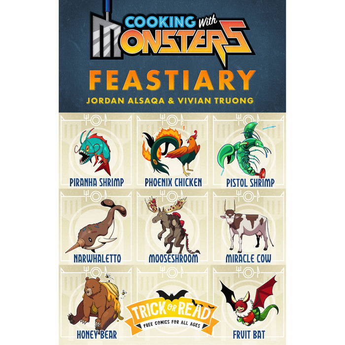 Trick or Read 2023 Cooking With Monsters Feastiary