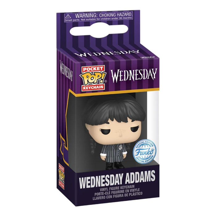 Breloc Funko Pop - Wednesday 4 cm
