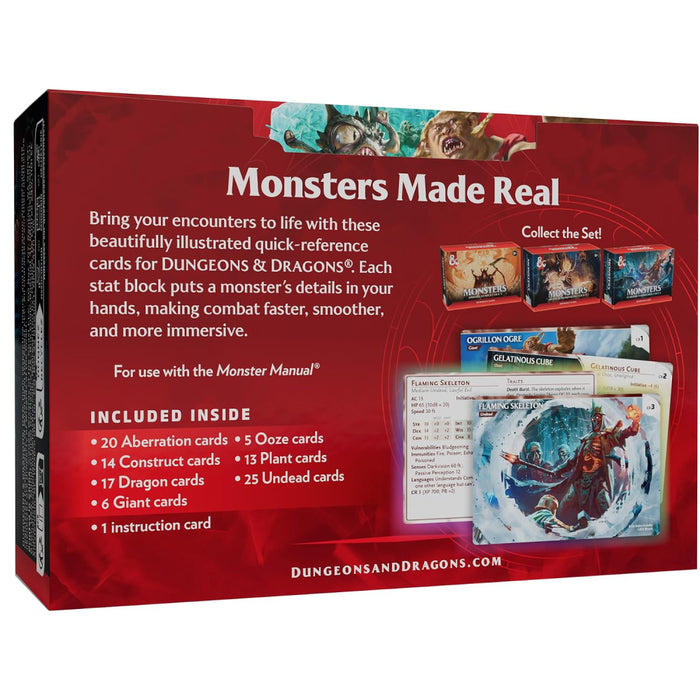Dungeons & Dragons RPG - Trove 8 (Monster Reference Cards, Fearsome and Ferocious)