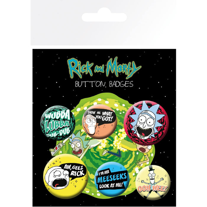 Set Insigne Rick and Morty - Mix