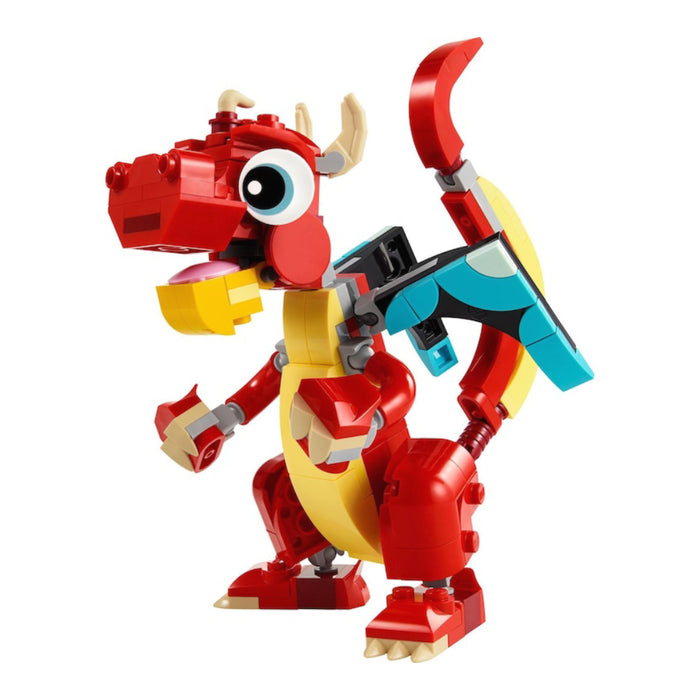 Lego Creator 3in1 Dragon Rosu 31145