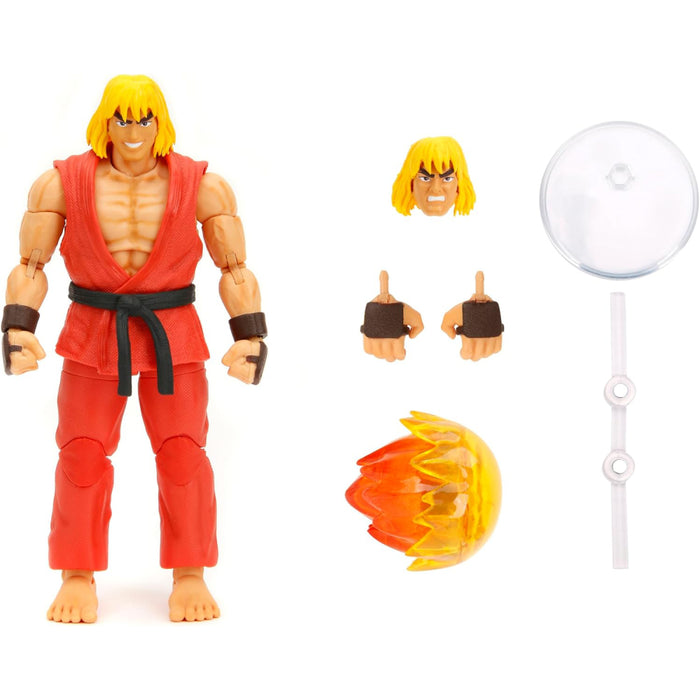 Figurina Articulata Ultra Street Fighter II 1/12 - Ken