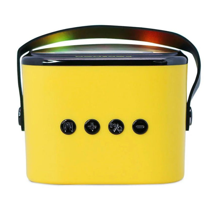 Boxa portabila OTL Technologies - Pikachu PopSing Karaoke LED Speaker & Microphone, galben