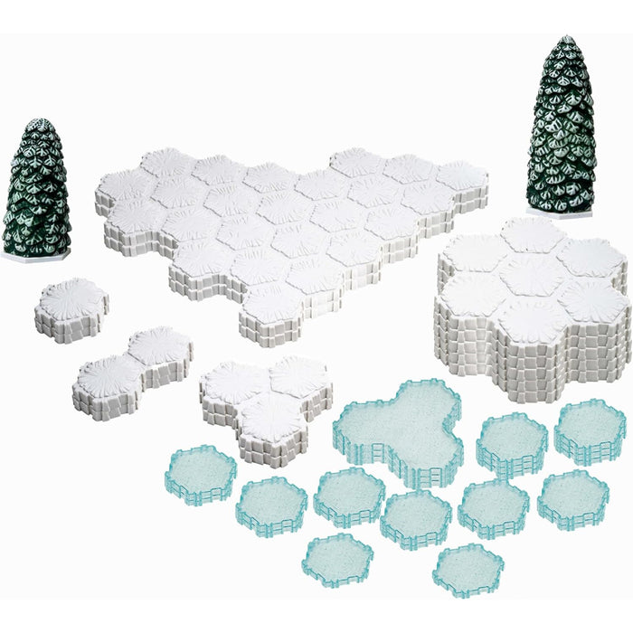 Heroscape - The Snow Fields of Valhalla Terrain Expansion