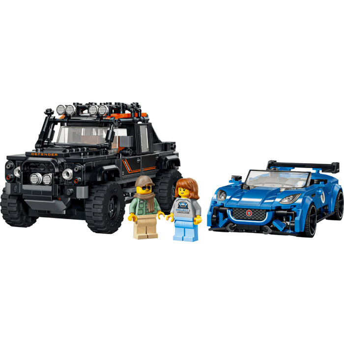 Lego Speed Champions - Jaguar Project 7 si Land Rover Defender (77264)