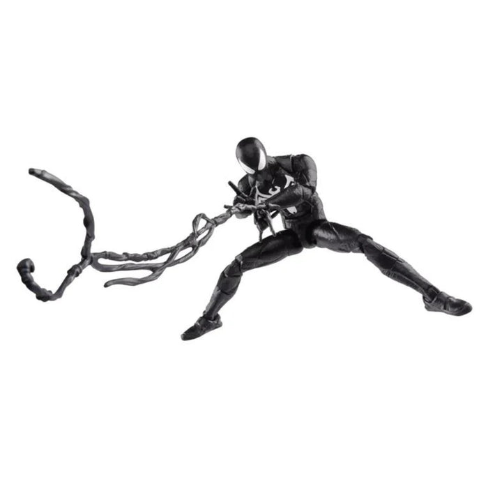 Figurina Articulata Spider-Man 2 Marvel Legends Gamerverse - Peter Parker (Black Suit) 15 cm