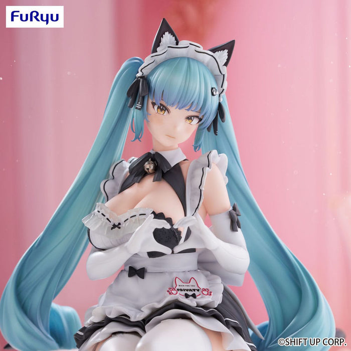 Figurina Goddess of Victory Nikke Noodle Stopper PVC - Privaty, Unkind Maid 15 cm