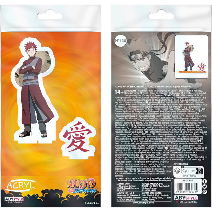 Figurina Acrilica Naruto Shippuden - Gaara