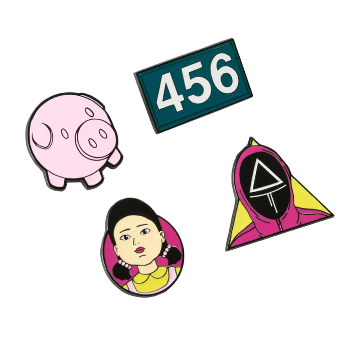 Set 4 Insigne Squid Game