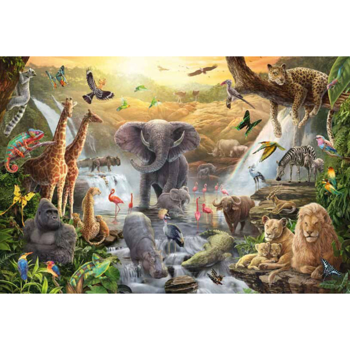 Puzzle PUZ60, Animals in Africa