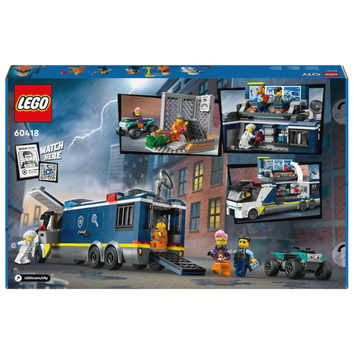 Lego City - Laborator mobil de criminalistica 60418